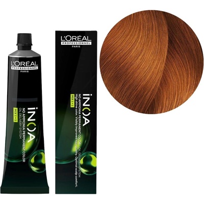L’Oréal Professionnel Inoa permanentní barva 7.43 60 ml