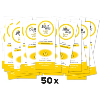 Image 1 of pjur med Soft Glide 1, 5ml 50 pack