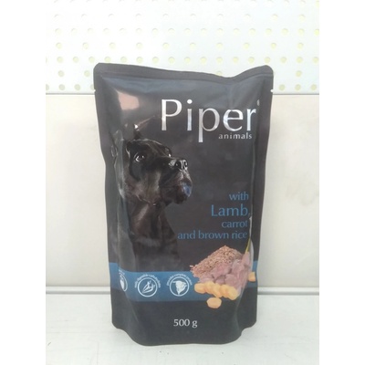 Piper Adult s jahňacinou, mrkvou a hnedou ryžou 500 g