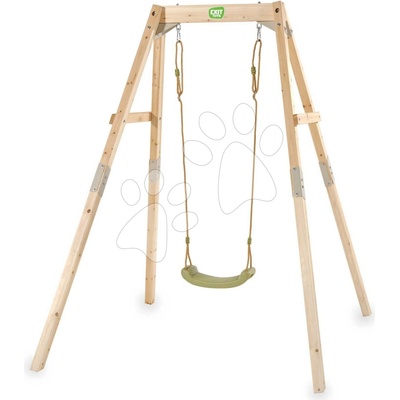 Exit Hojdačka z cyprusového dreva Silvi Swing Toys sedadlo s nastaviteľnou výškou ET51501000