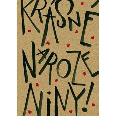 Baloušek BeBechy - přání Narozeniny, A6, kraftový papír
