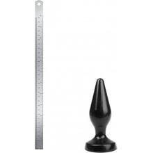 Wolf Charge Plug M čierny análny kolík 15 5 x 2 5–5 2 cm