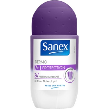 Sanex Dermo 7 in 1 24H antiperspirant roll-on 50 ml