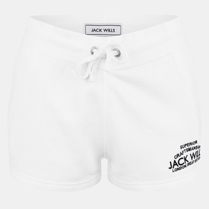 Jack Wills Къси панталони Jack Wills Bea Sweatshorts - Vintage White - sportihobi - 46,92 лв