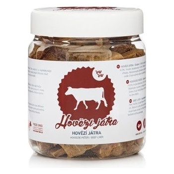 Raw Raw pochúťka mrazom sušená Hovädzia pečeň 90 g