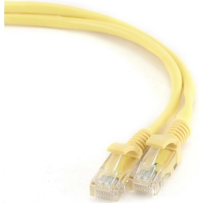 Gembird PP12-0.5M/Y patch RJ45, cat. 5e, UTP, 0.5m, žlutý