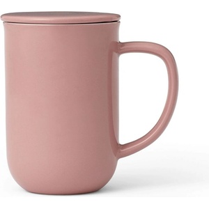 VIVA Чаша за чай с цедка VIVA Minima Stone Rose 500ml (1007009) - topmall