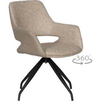 Carmen Трапезен стол winslow - шампанско sf 2