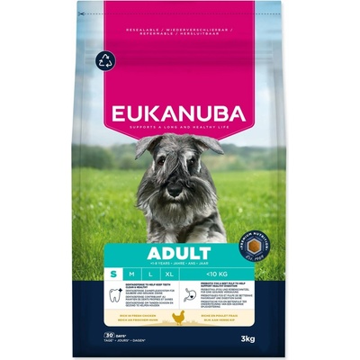Eukanuba Adult Small breed rich in fresh chicken 3 kg