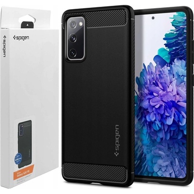 Púzdro Spigen Rugged Armor, - Galaxy S20 FE/FE 5G čierne