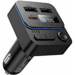  Bluetooth FM трансмитер и зарядно за кола Borofone Hero BC60