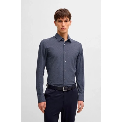 HUGO BOSS Риза с дълъг ръкав BOSS P Hank S Kent C1 222 long sleeve shirt - Blue