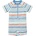 Little Dutch Бебешки цял бански костюм с къс ръкав Little Dutch - Stripes Multi Colour, 62/68 cm, 2-6 м (CL25038205)