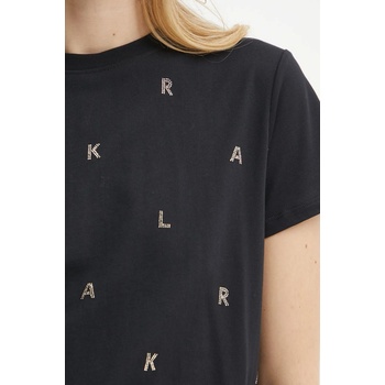 Karl Lagerfeld Памучна тениска Karl Lagerfeld (A1W17078)