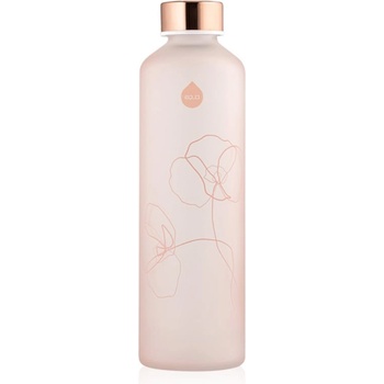EQUA Mismatch стъклена бутилка за вода боя Bloom 750ml