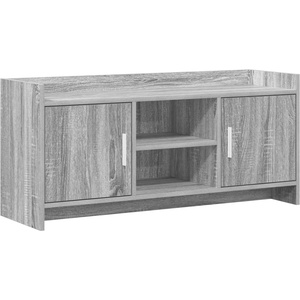 vidaXL ТВ шкаф 102 x 33 x 47 см Сив Сонома Инженерна дървесина (8011168)