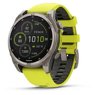 Reloj Fenix 8 47 mm Solar Sapphire - Yellow (Graphite / Titanium)