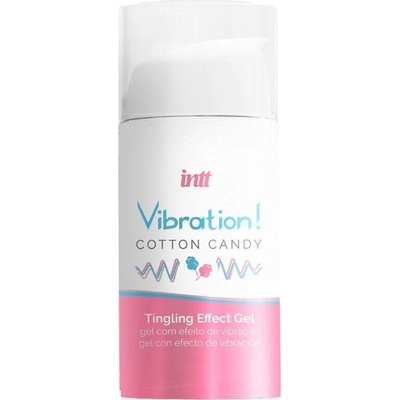 Intt Powerful Intimate Stimulant Cotton Candy Liquid Vibrator Gel 15 ml