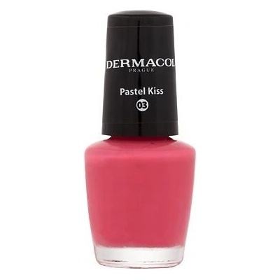 Dermacol Lak na nehty Mini Pastel 03 Pastel Kiss 5 ml