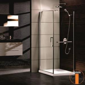 Inter Ceramic Душ кабина ICL 157 80 L NEW, Inter Ceramic, 80x80x200см, 8мм (157 80 L NEW)