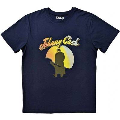 Johnny Cash Walking Guitar Navy Blue XL Риза (JCTS20MN04)