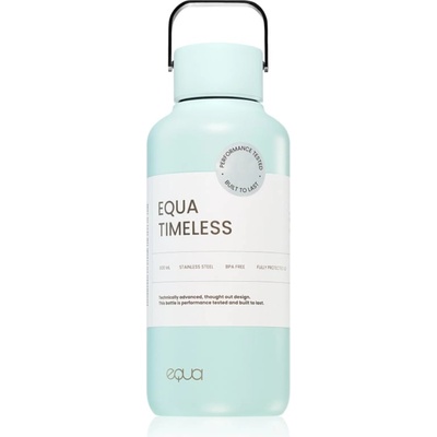 EQUA Timeless неръждаема бутилка за вода малка боя Splash 600ml