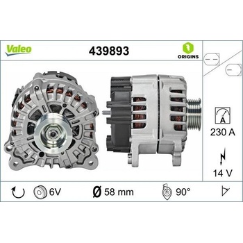 generátor VALEO 439893