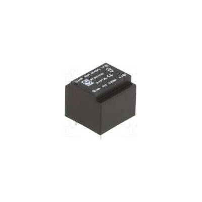 Transformátor zalévaný 0,35VA 400VAC 12V 29mA PCB 35g