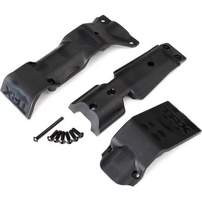 Traxxas Скид плейт Traxxas Revo 2 Skid plate set, front/ skid plate, rear/ 3x10 BCS (6)/ 3x30 BCS (1) (fits #8629 TRX8637 (TRX8637)