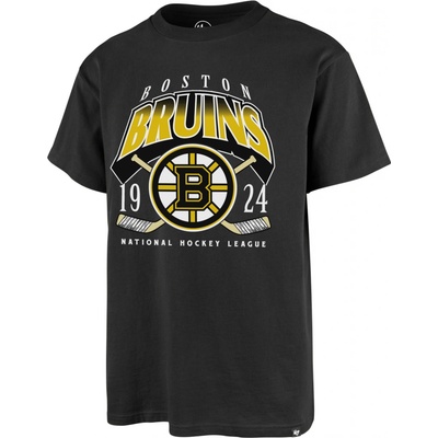 47 Brand pánské tričko Boston Bruins ’47 ECHO Tee