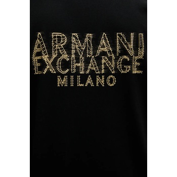 Giorgio Armani Памучна тениска с яка Armani Exchange (XM000329.AF10364)
