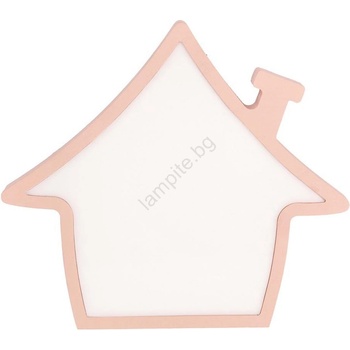 Candellux Led детска настолна лампа house led/10w/230v розова (ca1087)