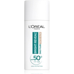 L'Oréal Bright Reveal озаряващ тониращ флуид Против тъмни петна SPF 50+ Light 50ml