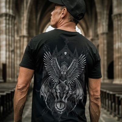 HYRAW Мъжка тениска hyraw - gargoylle - 254ts03