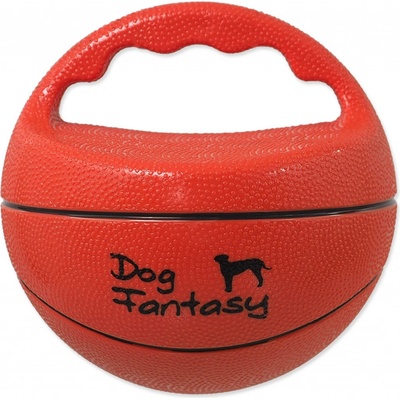 Dog Fantasy Ball lopta s rukoväťou pískacia 15 cm