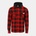 Lonsdale Яке Lonsdale Men's Hooded Long Sleeve Sherpa Jacket - Red/Black