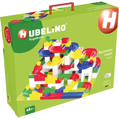 Hubelino Guličková dráha set s kockami Maxi 213 ks