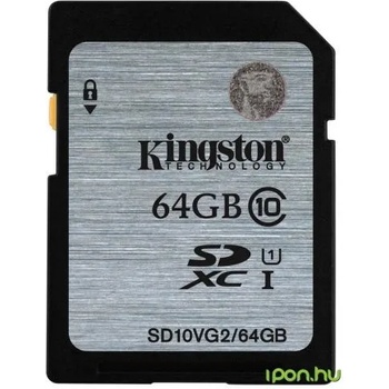 Kingston SDXC 64GB C10/UHS-I SD10VG2/64GB