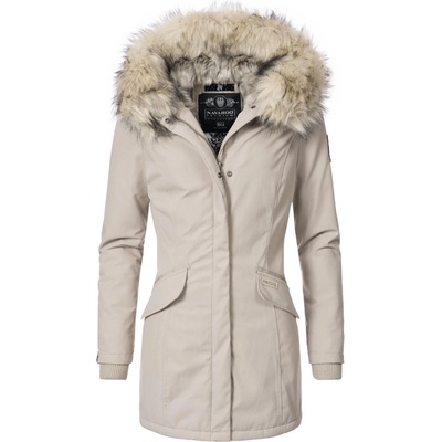 NAVAHOO Зимно палто 'Cristal' бежово, размер XL