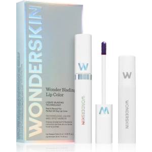 WONDERSKIN Wonder Blading Lip Stain Kit белещо се червило + активатор цвят Hayley 4ml