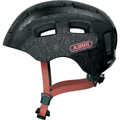 ABUS Детска каска за велосипед Abus Kid's Youn-I 2.0 Bike helmet - Flower Art - размер S 48-54 cm (851-1076-0911)