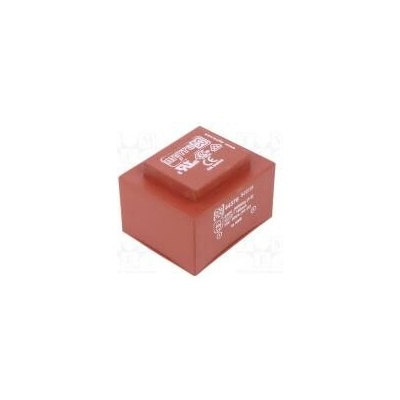 Transformátor zalévaný 30VA 230VAC 15V 2A PCB 70x59x48,75mm