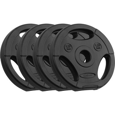 Rebel Active L-RBA-2120 Bitúmenové kotúče na činku 31 mm 4 x 1,25 kg s úchytmi