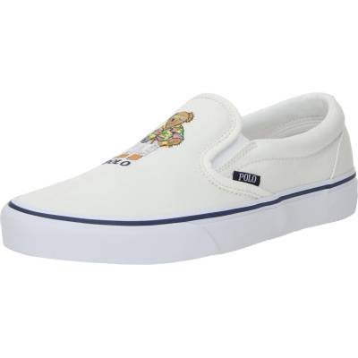 Ralph Lauren Спортни обувки Slip On 'KEATON' бяло, размер 8