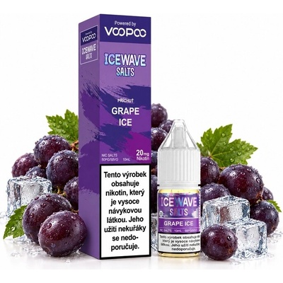 Voopoo Icewawe Salts Grape Ice 10 ml 20 mg