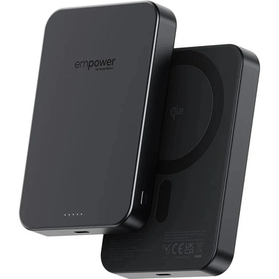 Panzer Портативна батерия PanzerGlass - Rotate Stand, 10 000mAh, черна (5715685028373)