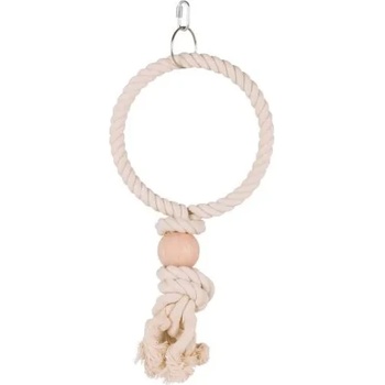 TRIXIE rope ring - Въжен пръстен за папагали, 19 см