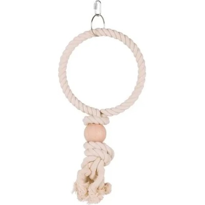 TRIXIE rope ring - Въжен пръстен за папагали, 19 см