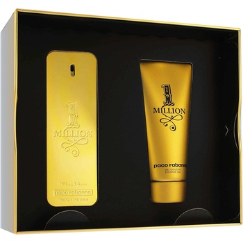 Paco Rabanne 1 Million подаръчен комплект Man Eau de Toilette 100 ml + душ гел 100 ml