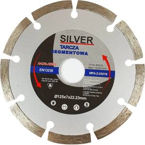 Silver Диамантен режещ диск сегментен 115 мм 67303 (s10201)
